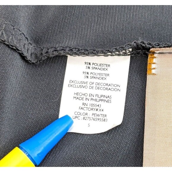 Daisy Fuentes Desert Dawn Women Pewter Grey Casual Skirt Size Small Maxi $54 - Picture 7 of 8